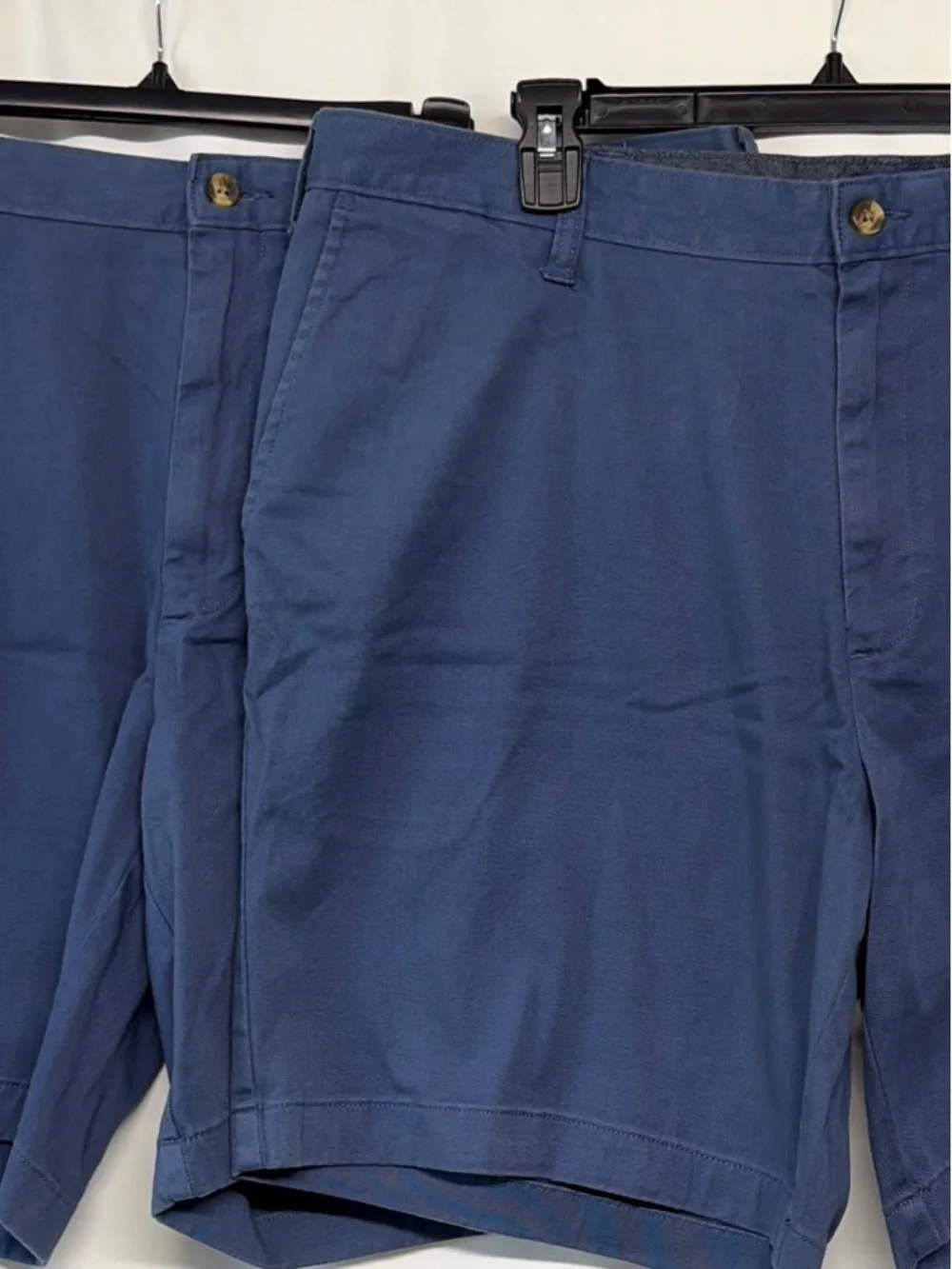 *2 Pair* Nautica Shorts Mens Size 40W Blue Stretch Chinos Khakis 8